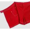 Cotton Skort, Red - Skirts - 4