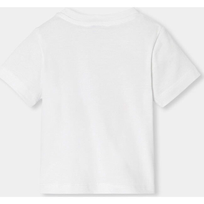 Baby Boy Short Sleeve T-Shirt White Bird - T-Shirts - 2