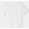 Baby Boy Short Sleeve T-Shirt White Bird - T-Shirts - 2