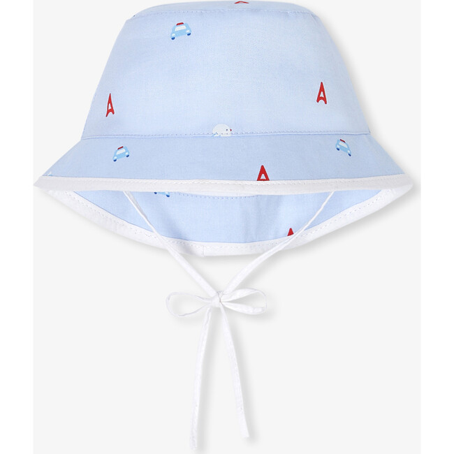 Baby Boy Bob In Oxford Blue/Multicolour
