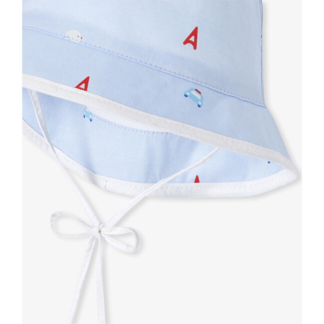 Baby Boy Bob In Oxford Blue/Multicolour - Hats - 2