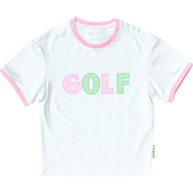 GOLF Crewneck T-Shirt, Pink