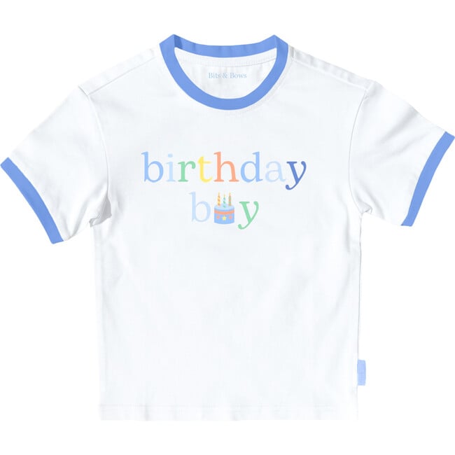 Birthday Boy Crewneck T-Shirt, Blue