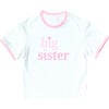 Big Sister Crewneck T-Shirt, Pink - Apparel - 1 - thumbnail