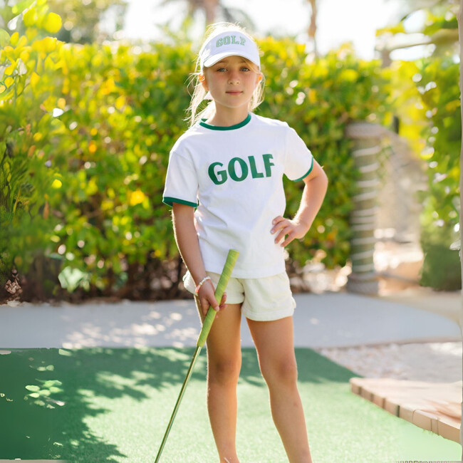 GOLF Crewneck T-Shirt, Green - Apparel - 2