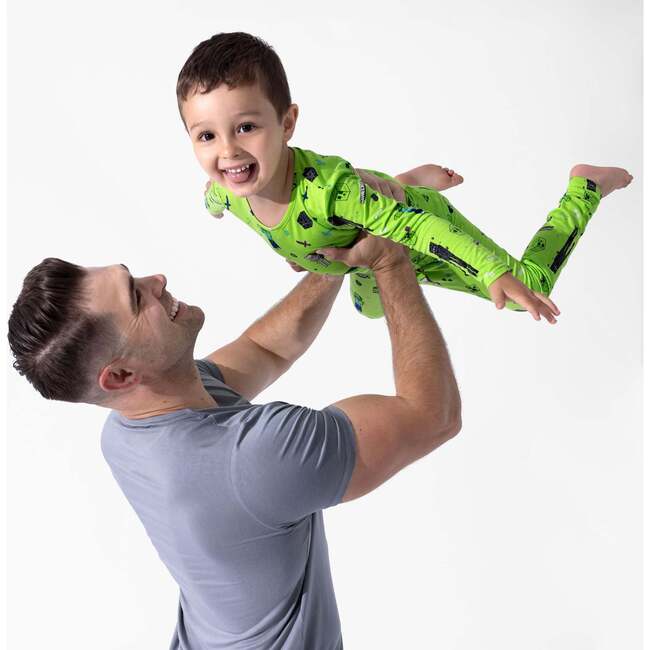Minecraft Mob Squad Kids Pajamas, Green - Pajamas - 7