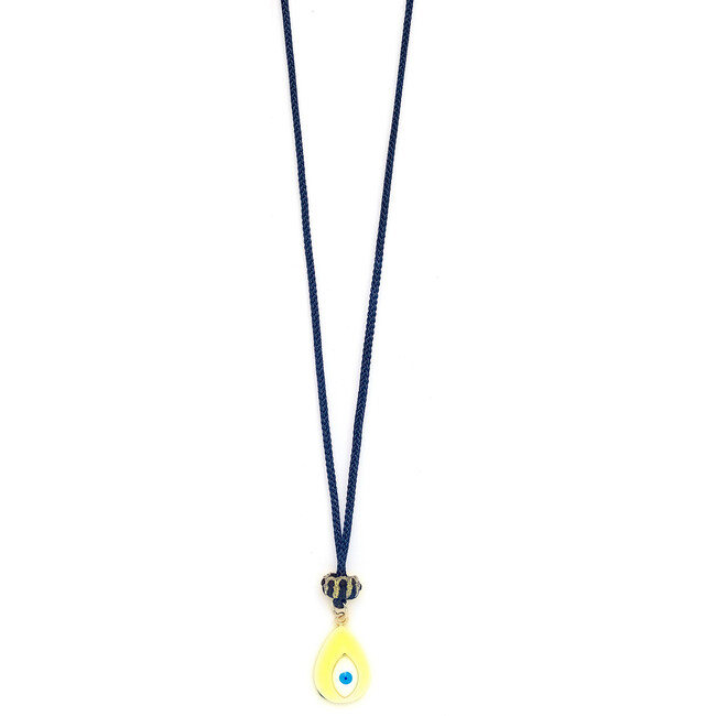 Women's Carnival Evil Eye Teardrop Necklace 18-26" - Necklaces - 6