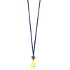 Women's Carnival Evil Eye Teardrop Necklace 18-26" - Necklaces - 6