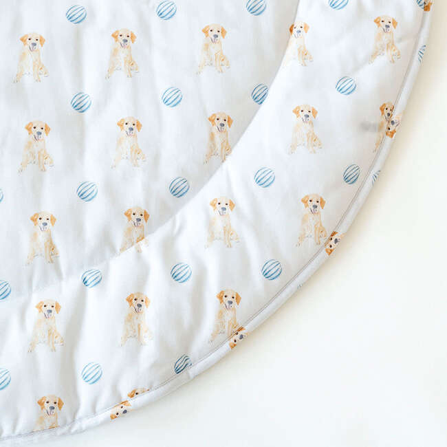 The Blue Dog Play Mat, Multicolor