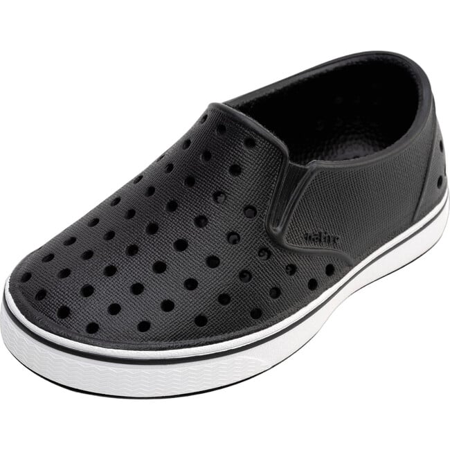 Miles Kids, Jiffy Black/ Shell White - Sneakers - 2