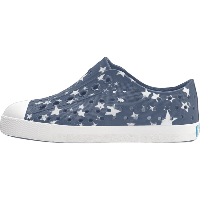 Jefferson Print Kids, Deep Sea Blue/ Shell White/ Firework Stars - Sneakers - 1