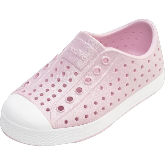 Jefferson Bio-Bling Kids, Barely Pink Bling/ Shell White