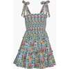 The Ribbon Charlotte Nap Dress, Geranium Stripe - Dresses - 1 - thumbnail
