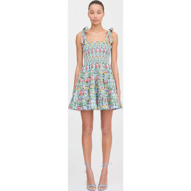 The Ribbon Charlotte Nap Dress, Geranium Stripe - Dresses - 2