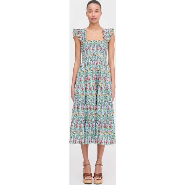 The Ellie Nap Dress, Geranium Stripe - Dresses - 2