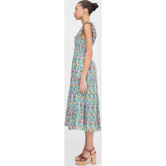 The Ellie Nap Dress, Geranium Stripe - Dresses - 4