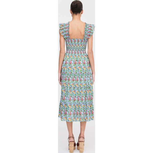 The Ellie Nap Dress, Geranium Stripe - Dresses - 5
