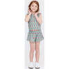 The Tiny Lala Short Set, Geranium Stripe - Mixed Apparel Set - 6