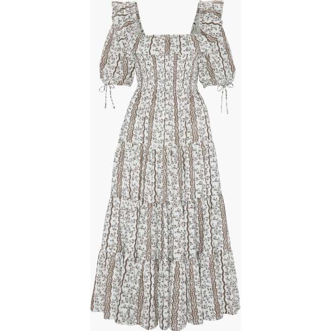 The Corinne Nap Dress, Mocha Provence Floral