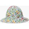 The Baby Sunhat, Geranium Stripe - Sun Hats - 1 - thumbnail