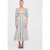 The Corinne Nap Dress, Mocha Provence Floral - Dresses - 2