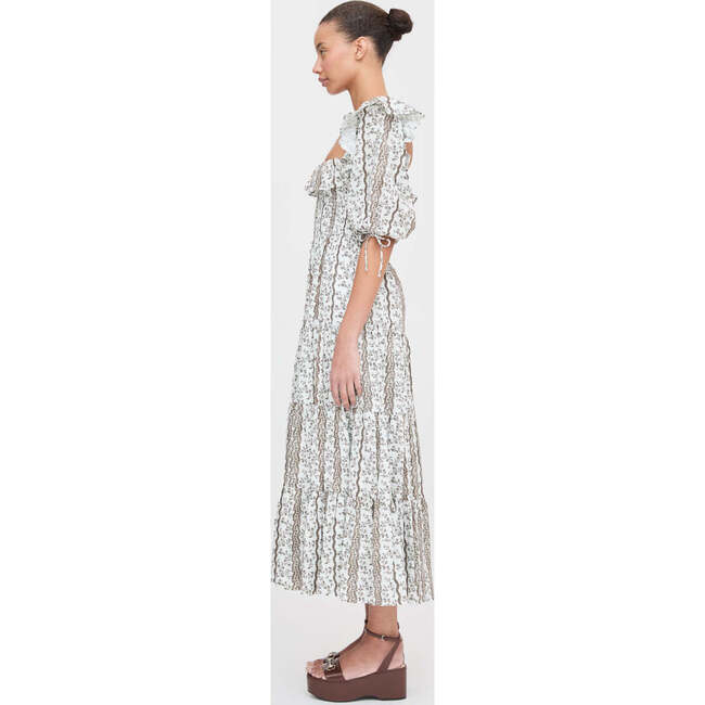 The Corinne Nap Dress, Mocha Provence Floral - Dresses - 4