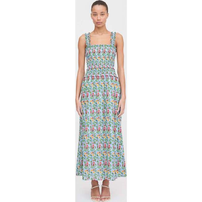 The Azalea Maxi Nap Dress, Geranium Stripe - Dresses - 2