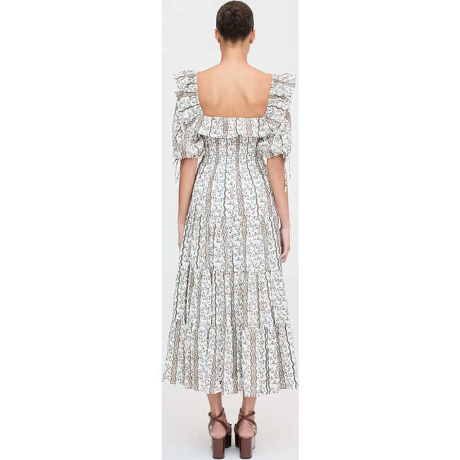 The Corinne Nap Dress, Mocha Provence Floral - Dresses - 5