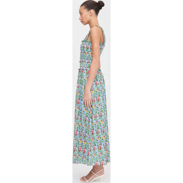 chinese dress ladies Hill House Home The Azalea Maxi Nap Dress | Plaid | Size XL main image 1