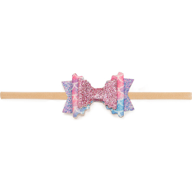 Sparkling Mermaid Bow Baby Headband, Multi