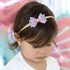 Sparkling Mermaid Bow Baby Headband, Multi - Headbands - 3