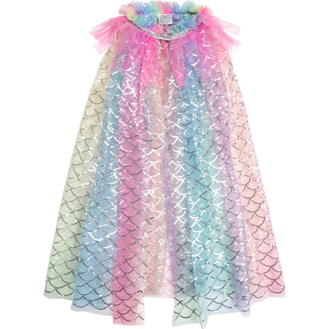 Rainbow Mermaid Cape, Multi