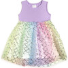 Rainbow Mermaid Tank Tutu Dress, Multi - Dresses - 1 - thumbnail