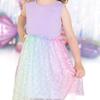 Rainbow Mermaid Tank Tutu Dress, Multi - Dresses - 3