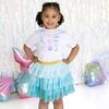 Mermaid Cutie Short Sleeve T-Shirt, White - T-Shirts - 2