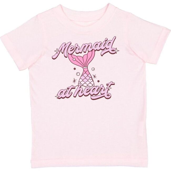 Mermaid At Heart Short Sleeve T-Shirt, Ballet