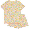 Women's Elysian Day Shirt And Short Pima Pajamas Set - Pajamas - 6
