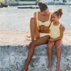 Women,  Banana Terry Low Waist Bikini Bottom - Two Pieces - 2