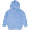 Unisex Clearwater Blue French Terry Hoodie - Sweatshirts - 1 - thumbnail