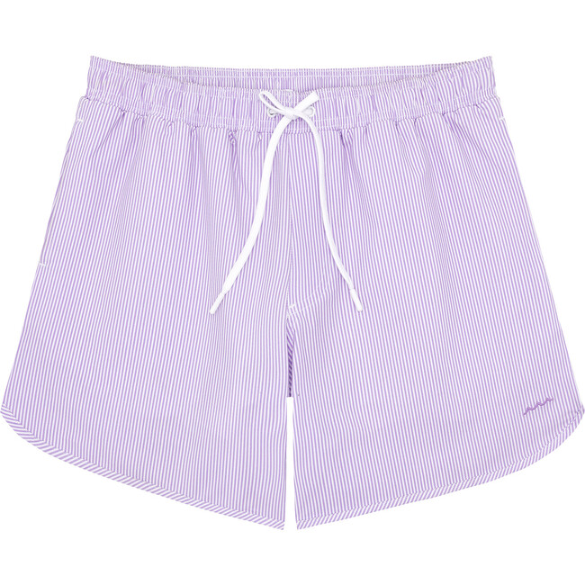 Men's Lavender Stripe Boardie