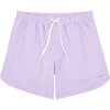 Men's Lavender Stripe Boardie - Swim Trunks - 1 - thumbnail