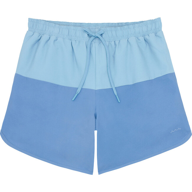 Men's Bermuda Blue Colorblock Boardie