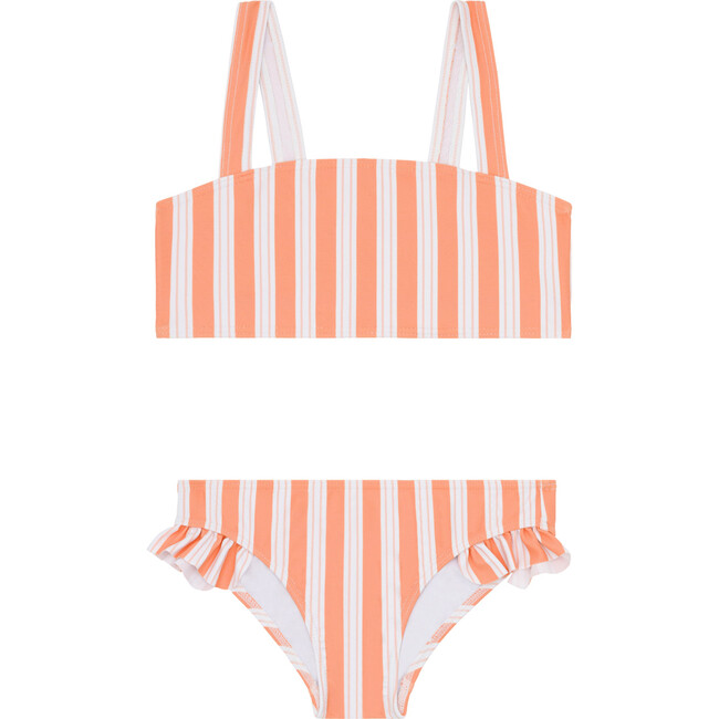 Girls Swizzle Stripe Bandeau Bikini