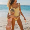Girls Swizzle Stripe Bandeau Bikini - Two Pieces - 3