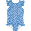 Girls Rosebay Ruffle Cap Sleeve Rashguard One Piece - One Pieces - 1 - thumbnail