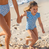 Girls Rosebay Ruffle Cap Sleeve Rashguard One Piece - One Pieces - 2