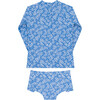 Girls Rosebay Rashguard Set - Two Pieces - 4