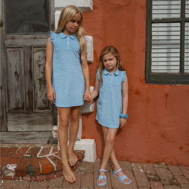 Girls Gibbs Hill Floral French Terry Dress - Dresses - 3