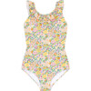 Girls Elysian Day Ruffle Collar One Piece - One Pieces - 1 - thumbnail
