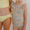 Girls Elysian Day Ruffle Collar One Piece - One Pieces - 2
